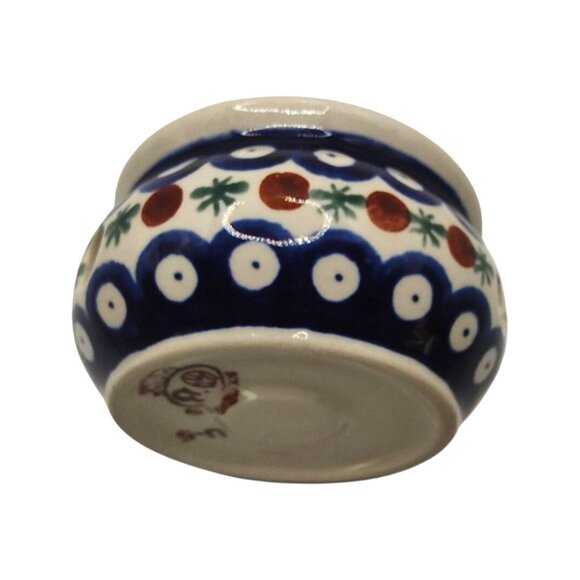 Polish Pottery Boleslawiec Mosquito #P4859A Handmade 3.5" Ceramic Mini Heater - Picture 9 of 11